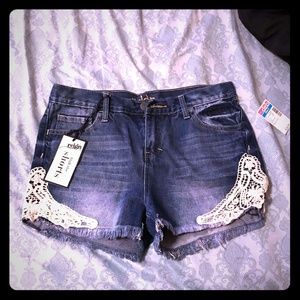 Reign jean shorts